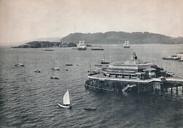 Plymouth - molo, 1895