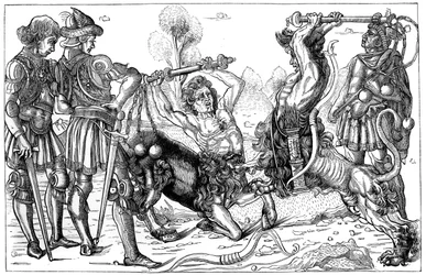 Pollaiuolos Walka centaurów, 1882