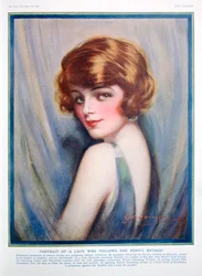 Reklama Ponds Cream, 1928