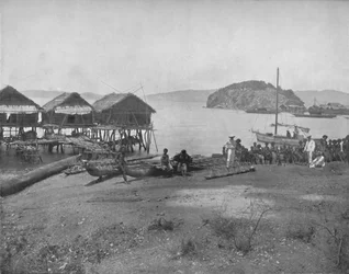 Port Moresby, XIX wiek
