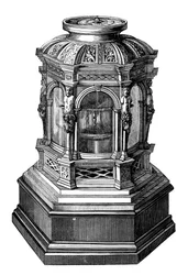 Zegar przenośny, XIV-XVI wiek, 1870