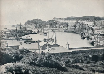 Portmadoc - Port i miasto, 1895