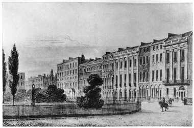 Portman Square, Londyn, c1813 1907