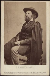 Portret Alfreda, Lorda Tennysona 1809-1892, 1861.