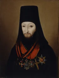 Portret arcybiskupa Józefa hrabiego Argutinsky-Dolgoruky 1743-1801, lata 40. XIX wieku