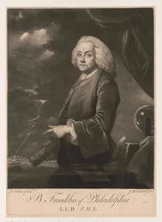 Portret Benjamina Franklina (1706-1790)