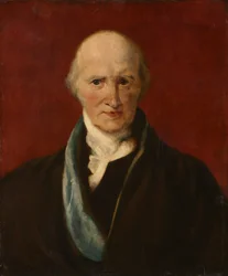 Portret Benjamina Westa, 1818 lub późniejszy.