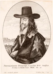Portret Karola I, wyd. 1649.