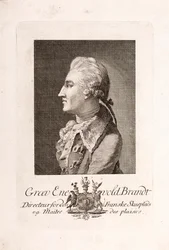 Portret hrabiego Enevolda Brandta 1738-1772.
