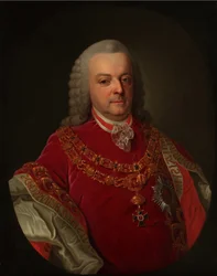 Portret hrabiego Ferenca Esterházy de Galántha 1715-1785.