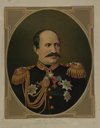 Portret hrabiego Nikołaja Pawłowicza Ignatjewa 1832-1908, koniec XIX-pocz. XX w.