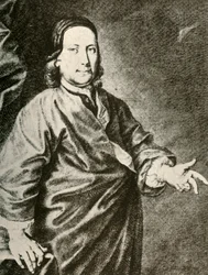 Portret hrabiego Zinzendorfa w todze kaznodziei, ok. 1740, 1937.