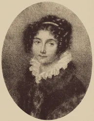 Portret hrabiny Josephine Deym ze Stritetz, ur. 1800.