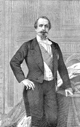 Portret cesarza Napoleona III Francji 1808-1873