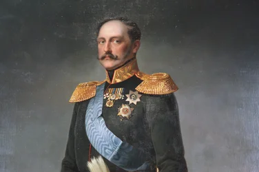 „Portret cesarza Mikołaja I”, połowa XIX wieku
