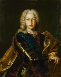 Portret cesarza Piotra II Aleksiejewicza