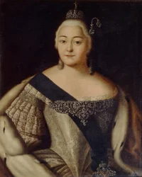 Portret cesarzowej Elżbiety 1709-1762, II poł.
