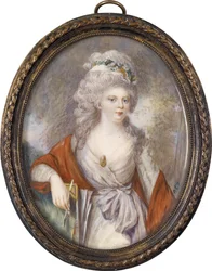Portret cesarzowej Marii Fiodorownej Zofii Doroty Wirtembergii 1759-1828, pocz.