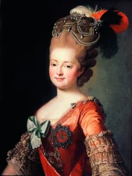 Portret cesarzowej Marii Fiodorownej, koniec XVIII lub początek XIX wieku