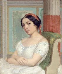 Portret Ernesty Grisis 1816-1895.