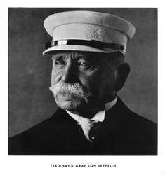 Portret Ferdynanda, Graf von Zeppelin, początek XX w. 1933