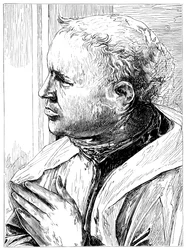 Portret Fra Lippo Lippiego, florenckiego malarza renesansowego, XV wiek 1882