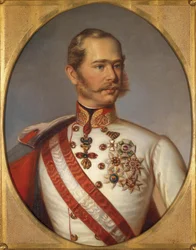 Portret Franciszka Józefa I Austriaka, ok. 1855