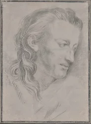 Portret Friedricha von Schillera 1759-1805, koniec XVIII wieku.