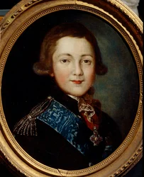 Portret wielkiego księcia Aleksandra Pawłowicza Rosji