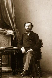 Portret Guiseppe Verdiego 1813-1901.