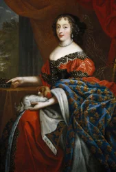 Portret Henriette Anne Stuart, obraz anonimowy