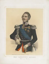Portret Iwana Fiodorowicza Paskiewicza, hrabiego Erywań, wicekróla Królestwa Polskiego, 1850