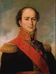 Portret Jean-Baptiste Éblé 1758-1812 Według Jean-Baptiste Paulin Guérin