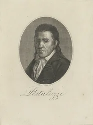 Portret Johanna Heinricha Pestalozziego 1746-1827, 1805.