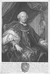 Portret Johanna Karla Philippa Grafa von Cobenzl 1712-1770.