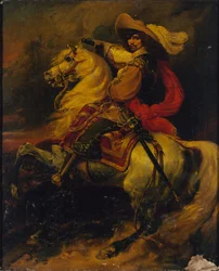 Portret Josiasa Rantzau 1609-1650, jako marszałka Francji, ok. 1834.