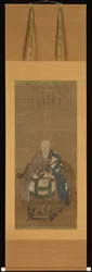 Portret Kyuzan Soei, XVII wiek.