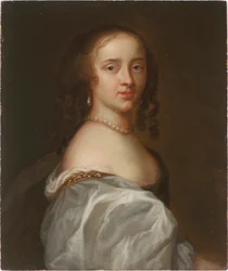 Portret Marii Somerset, księżnej Beaufort 1630-1715, ok. 1930 r. 1660.