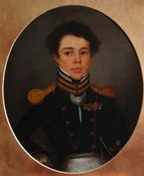 Portret Michaiła Iwanowicza Ozerowa 1792-1867, s. 1815