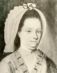 Portret pani Nathaniel Appleton, Jr., przedstawiający osobliwą czapkę, 1784, 1937.