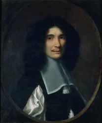 Portret Nicolasa Fouqueta 1615-1680, ok. 1930 r. 1660.