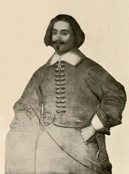 Portret sir Johna Leveretta, w bufiastym płaszczu i zwykłym żołnierskim bandzie, 1640-1660, 1937.