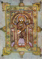 Portret św. Mateusza, 800 rne, XX w.