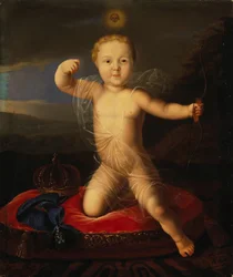 Portret carewicza Piotra Pietrowicza z Rosji 1715-1719, I ćw. XIX w.