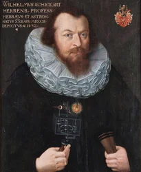Portret Wilhelma Schickarda 1592-1635, 1632.