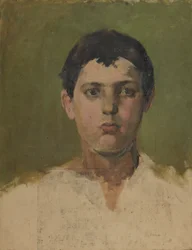 Portret młodego mężczyzny, .