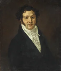 Portret Jurija Pietrowicza Lermontowa 1787-1831, pierwsza ćw. XIX w.