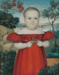 Portret chłopca, lata 40. XIX wieku.