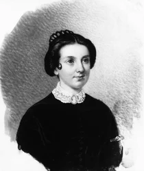Portret damy, ca. 1850.