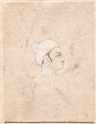 Portret mężczyzny, koniec XVIII wieku.